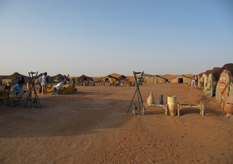 Hébergement à Mhamid désert Maroc