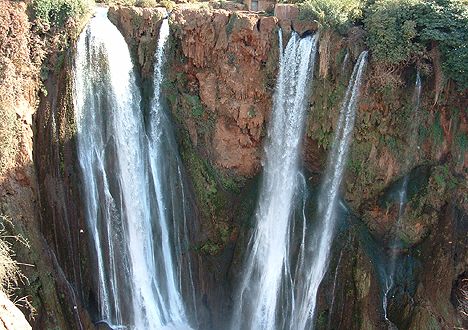 les cascades d'Ouzoud